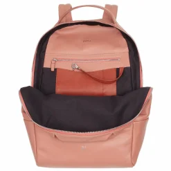 Best DuDu Rucksack Leder 37 cm rosa flamingo