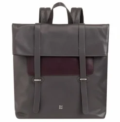 DuDu Lederrucksäcke|Daypacks<Rucksack Leder 36 cm anthracite