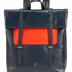 DuDu Lederrucksäcke|Daypacks<Rucksack Leder 36 cm navy
