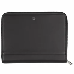 Clearance DuDu Schreibmappe Leder 24 cm anthracite mosaic