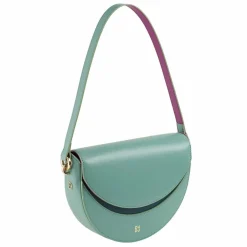 DuDu Schultertasche Leder 23 cm salvia nappa