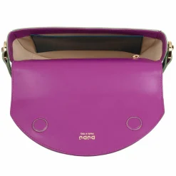 DuDu Schultertasche Leder 23 cm salvia nappa