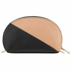 Clearance DuDu Segovia Kosmetiktasche Leder 16 cm schwarz rose