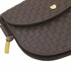 DuDu Umhängetaschen<Skye Umhängetasche Leder 21 cm coffee brown