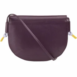 Outlet DuDu Skye Umhängetasche Leder 21 cm deep purple