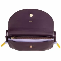 Outlet DuDu Skye Umhängetasche Leder 21 cm deep purple