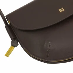 DuDu Skye Umhängetasche Leder 21 cm coffee brown