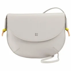 Outlet DuDu Skye Umhängetasche Leder 21 cm pearl grey