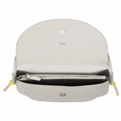 Outlet DuDu Skye Umhängetasche Leder 21 cm pearl grey