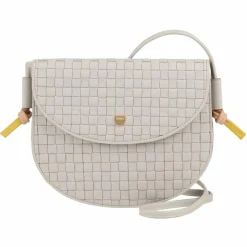 DuDu Umhängetaschen<Skye Umhängetasche Leder 21 cm pearl grey
