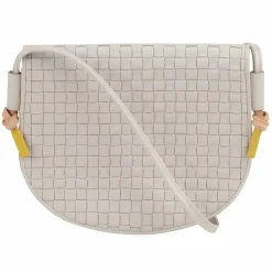 DuDu Umhängetaschen<Skye Umhängetasche Leder 21 cm pearl grey
