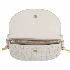 DuDu Umhängetaschen<Skye Umhängetasche Leder 21 cm pearl grey