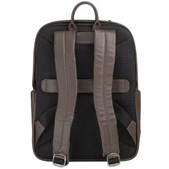 Online DuDu Sydney Daypack Leder 42 cm Laptopfach coffee