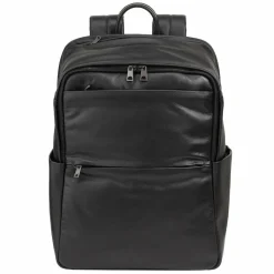 Clearance DuDu Sydney Daypack Leder 42 cm Laptopfach black