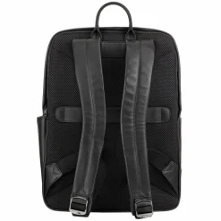 Clearance DuDu Sydney Daypack Leder 42 cm Laptopfach black