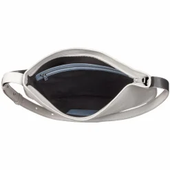 DuDu Schultertaschen|Henkeltaschen<Sylvie Schultertasche Leder 36.5 cm pearl grey