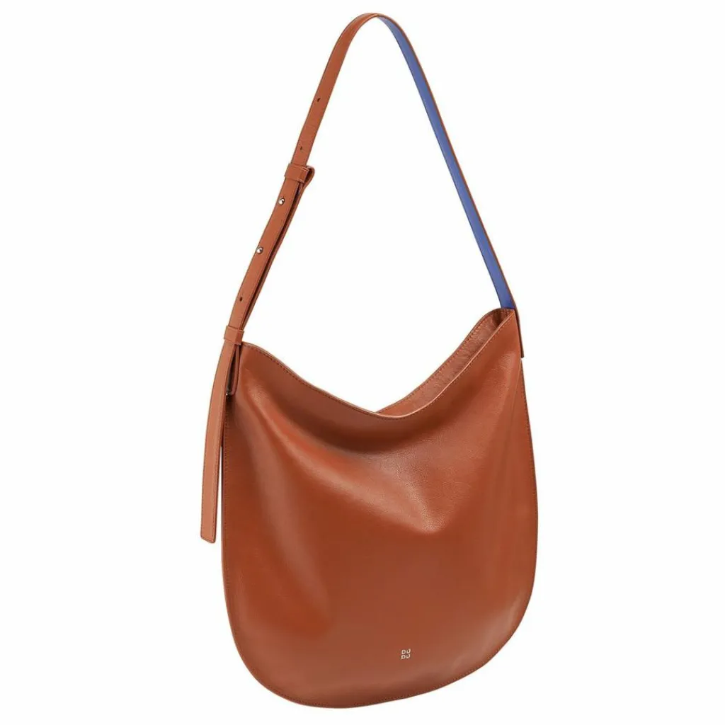 DuDu Henkeltaschen|Schultertaschen<Sylvie Schultertasche Leder 36.5 cm cannella