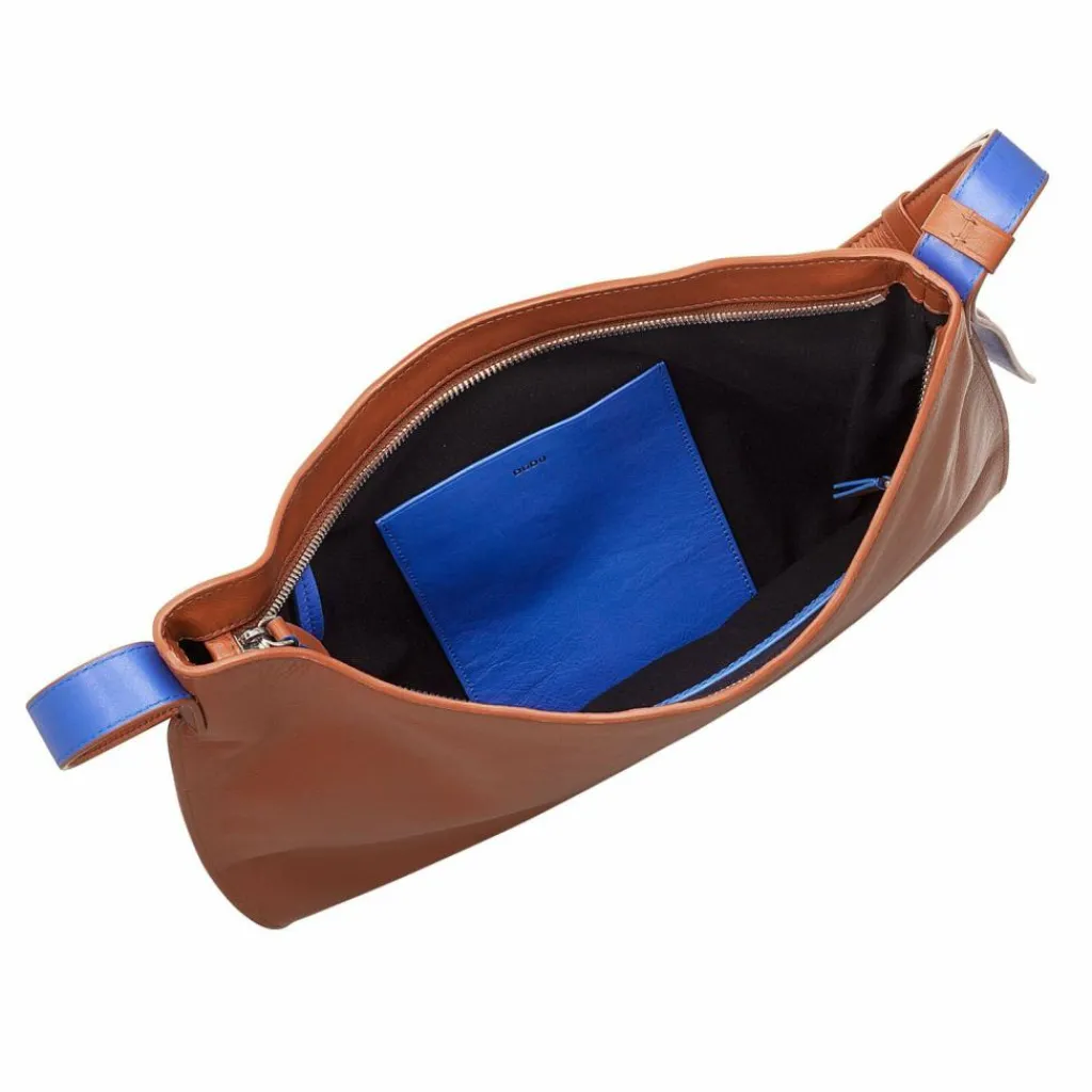 DuDu Henkeltaschen|Schultertaschen<Sylvie Schultertasche Leder 36.5 cm cannella