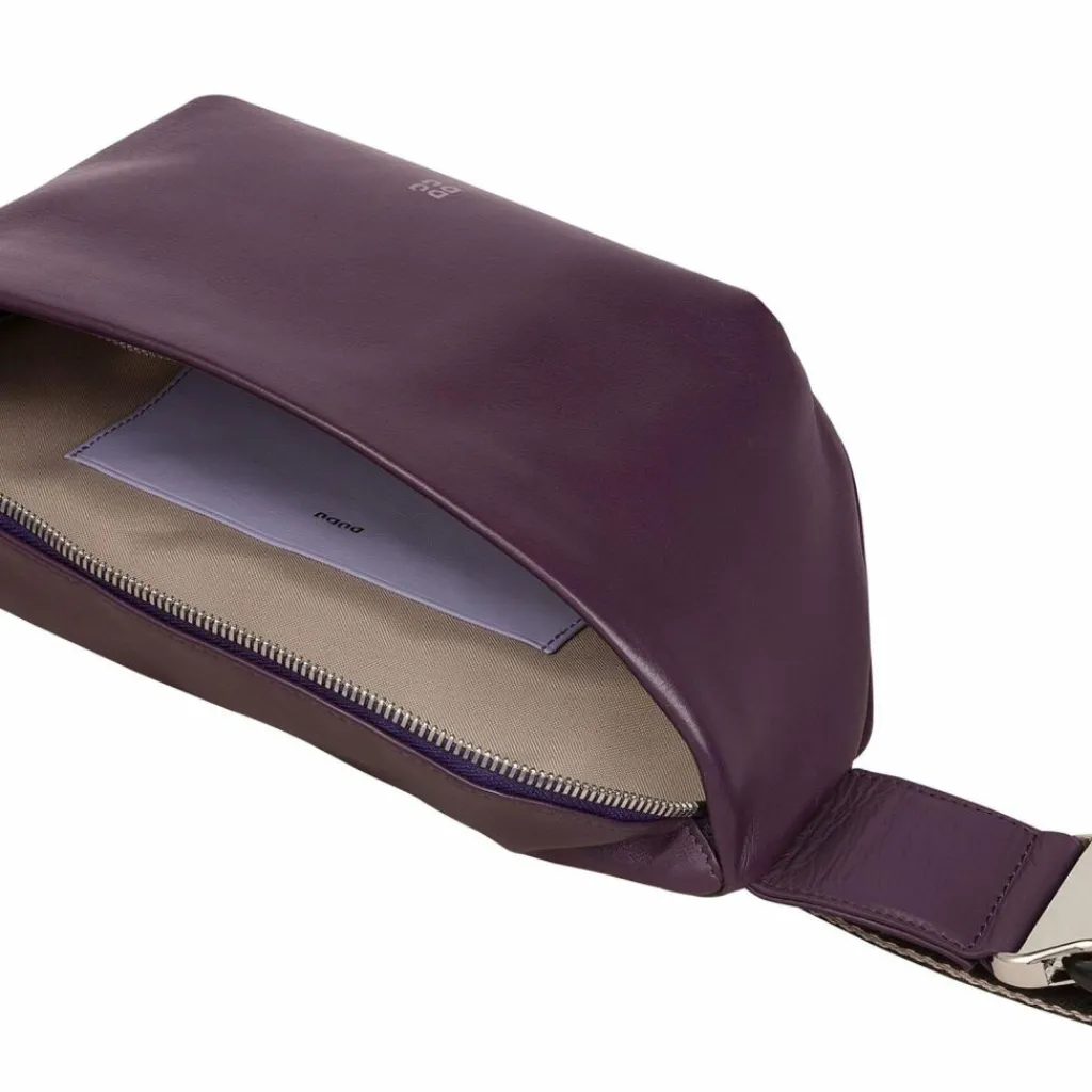 Outlet DuDu Tenerife Gürteltasche Leder 31 cm deep purlple
