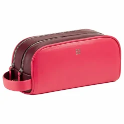 Hot DuDu Thani Kosmetiktasche Leder 21 cm himbeere