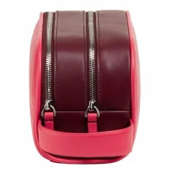 Hot DuDu Thani Kosmetiktasche Leder 21 cm himbeere