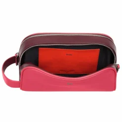 Hot DuDu Thani Kosmetiktasche Leder 21 cm himbeere