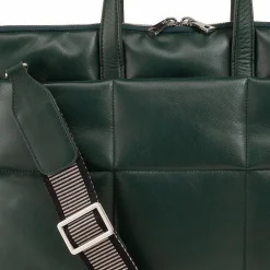 Hot DuDu Togean Laptoptasche Leder 36 cm mangrove