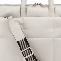 DuDu Laptoptaschen|Aktentaschen<Togean Laptoptasche Leder 36 cm pearl