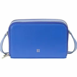 Outlet DuDu Umhängetasche Leder 19 cm kornblume