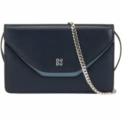 DuDu Umhängetaschen<Umhängetasche Leder 19 cm navy