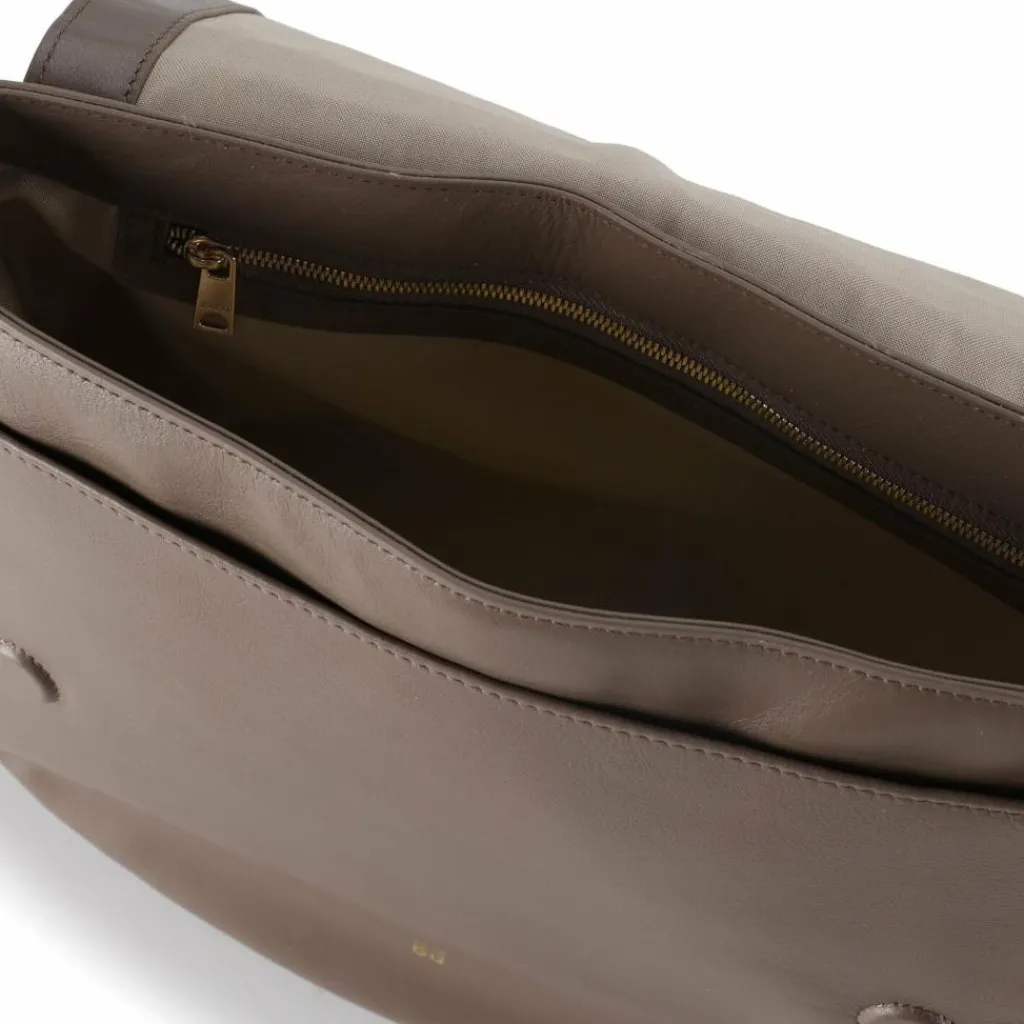 DuDu Umhängetasche Leder 34 cm