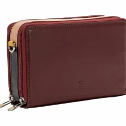 DuDu Umhängetaschen<Umhängetasche Leder 19 cm burgundy