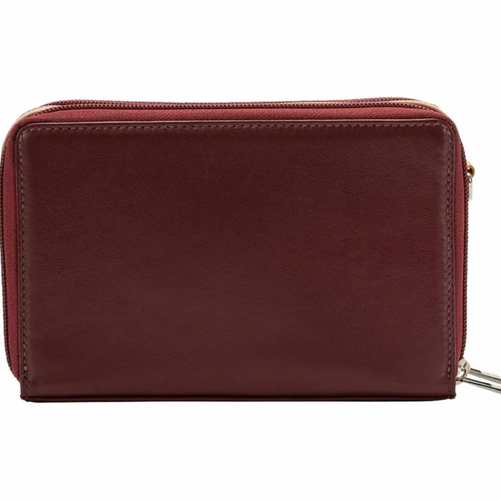 DuDu Umhängetaschen<Umhängetasche Leder 19 cm burgundy