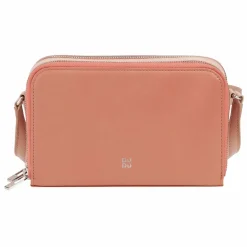 Outlet DuDu Umhängetasche Leder 19 cm rosa cipria