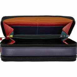 DuDu Umhängetaschen<Umhängetasche Leder 19 cm schwarz