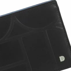 Best DuDu Up Geldbörse Leder 12.5 cm black-pastel blue