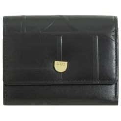 Best DuDu Up Geldbörse Leder 11 cm black-nude