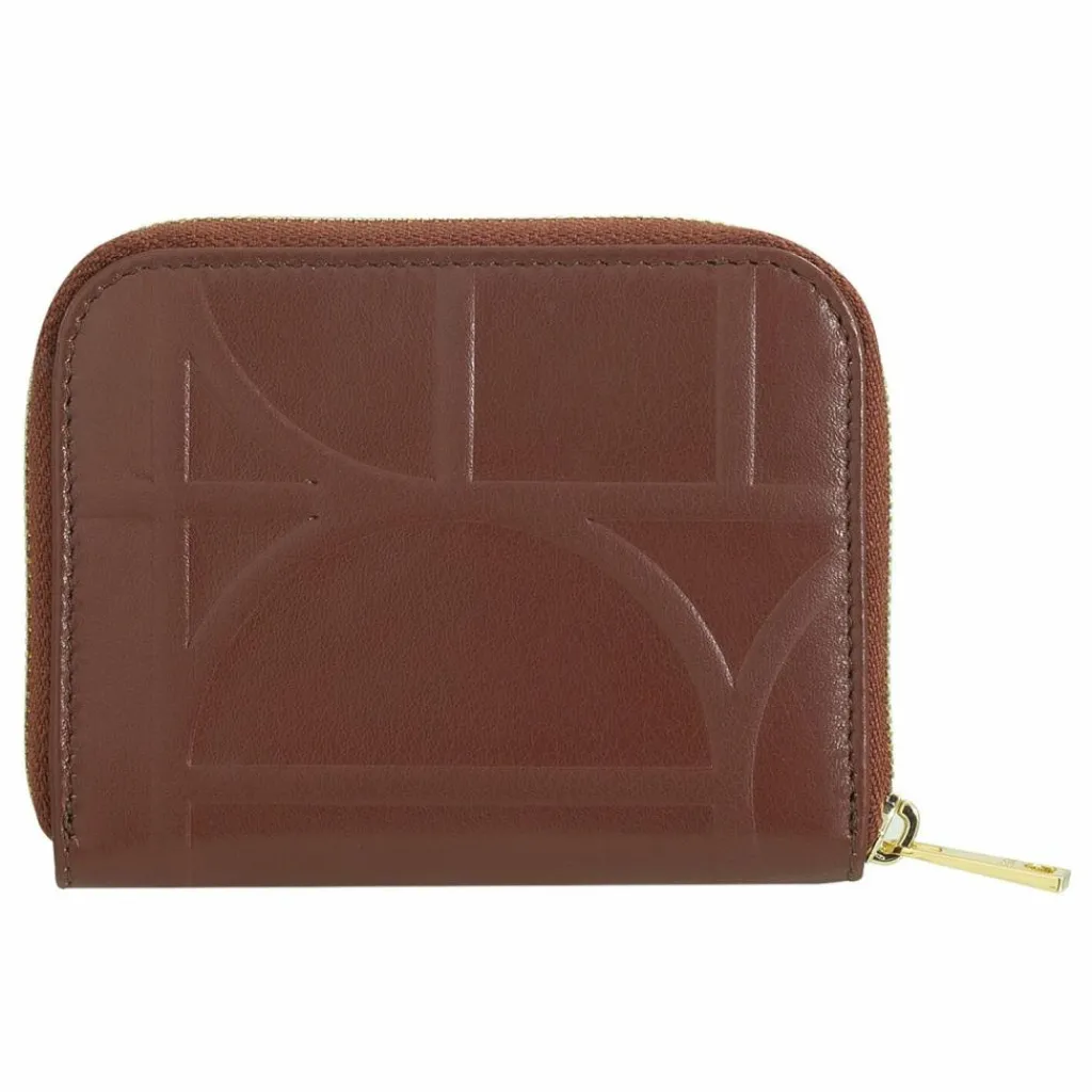 DuDu Damengeldbörsen Querformat<Up Geldbörse Leder 10 cm choccolate-lilac