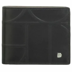 Sale DuDu Up! Geldbörse RFID Schutz Leder 10.5 cm black-taupe