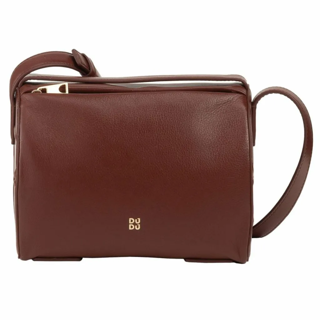 Online DuDu Up Umhängetasche Leder 19.5 cm choccolate-lilac