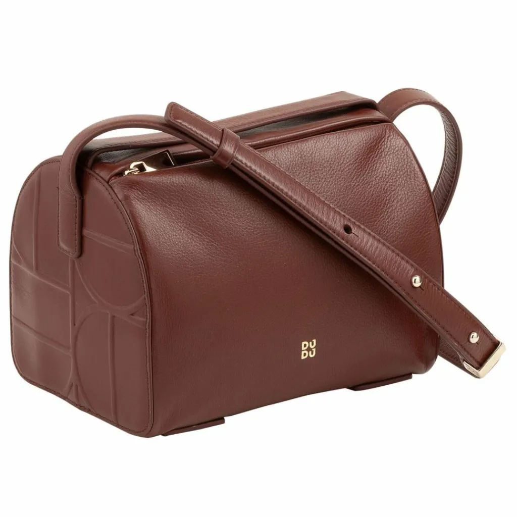 Online DuDu Up Umhängetasche Leder 19.5 cm choccolate-lilac