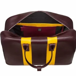 DuDu Weekender|Reisetaschen Ohne Rollen<Weekender Reisetasche Leder 49 cm burgundy