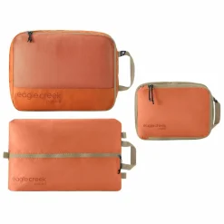 Eagle Creek Wäschebeutel|Schuhbeutel<Pack-It Packtaschen Set 3tlg. mit Dehnfalte mandarin
