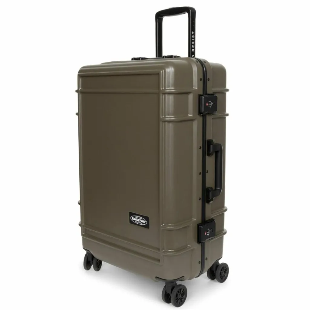 Eastpak 4-Rollen Koffer|Hartgepäck<Resist'r Case 4 Rollen Trolley L 78 cm army olive