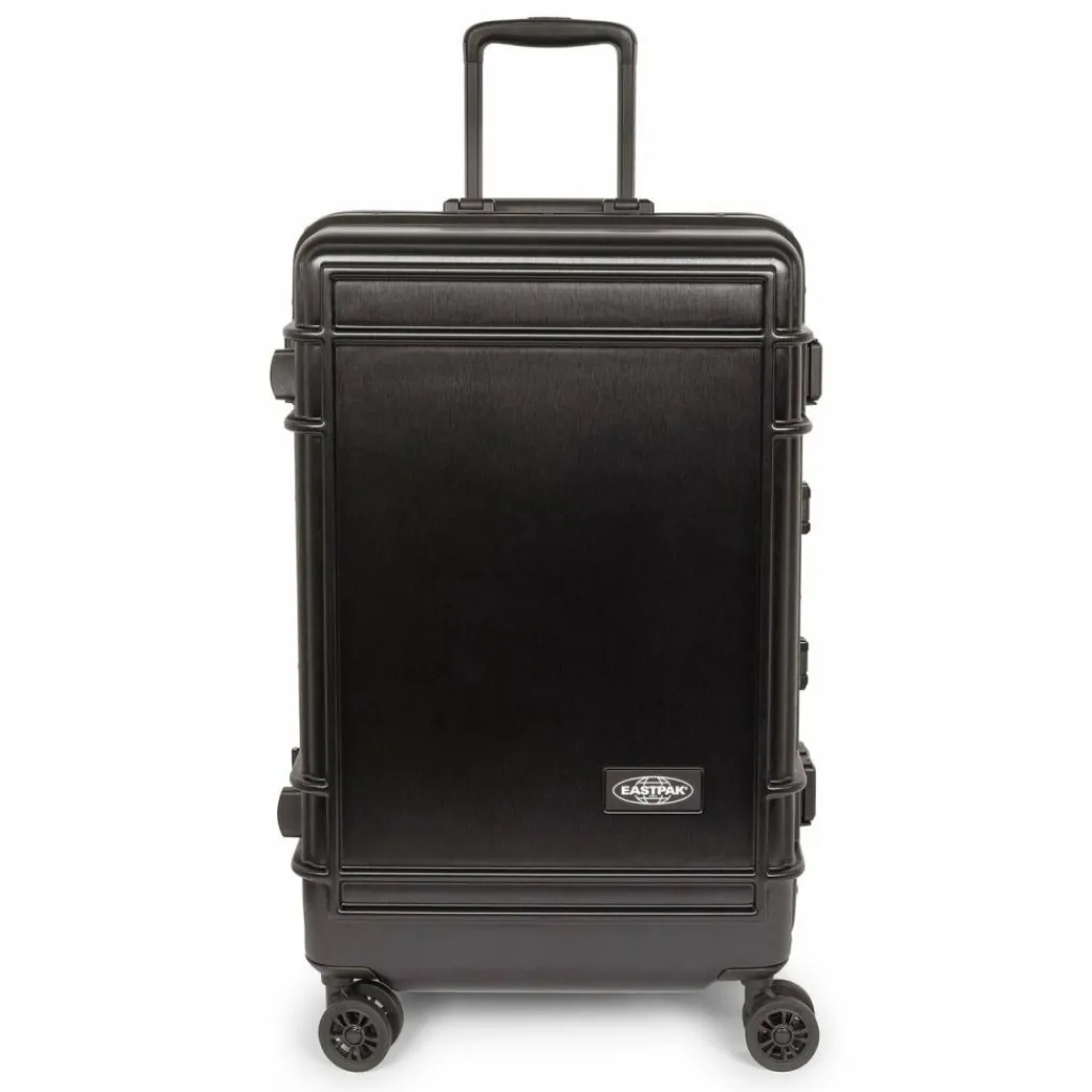 Eastpak Hartgepäck|4-Rollen Koffer<Resist'r Case 4 Rollen Trolley L 78 cm brushed black