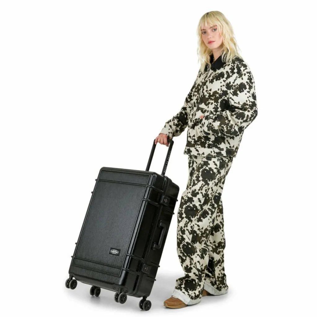 Eastpak Hartgepäck|4-Rollen Koffer<Resist'r Case 4 Rollen Trolley L 78 cm brushed black