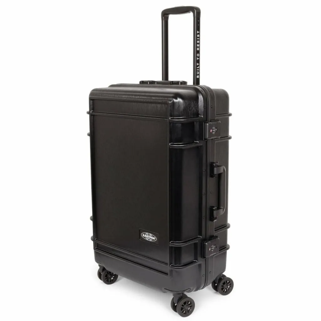 Eastpak Hartgepäck|4-Rollen Koffer<Resist'r Case 4 Rollen Trolley L 78 cm brushed black