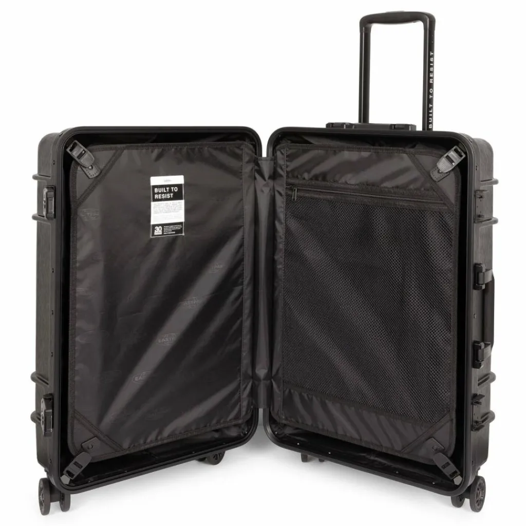 Eastpak Hartgepäck|4-Rollen Koffer<Resist'r Case 4 Rollen Trolley L 78 cm brushed black