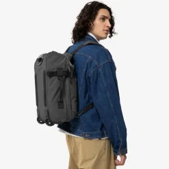 Outlet Eastpak Strapson 2 Rollen Reisetasche 43 cm Black Denim