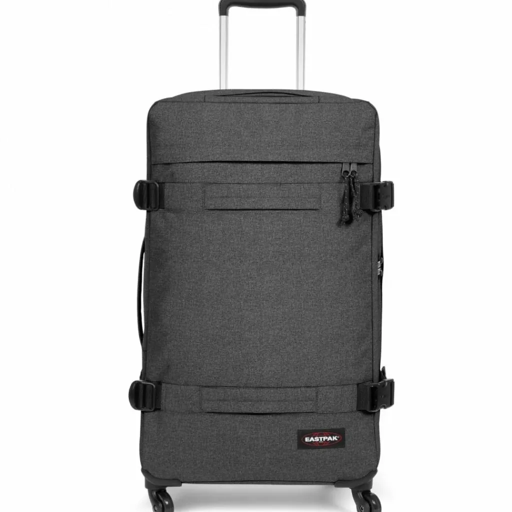 Eastpak Weichgepäck|4-Rollen Koffer<Transit'R 4 Rollen Trolley 75 cm black denim